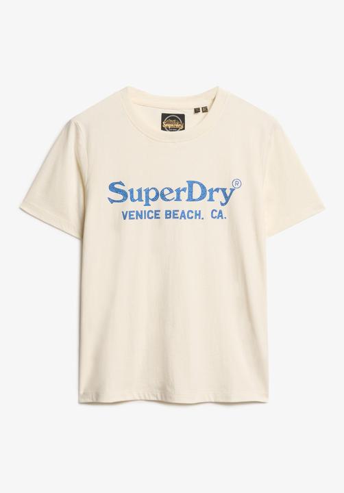 Actual product image Superdry Venue Metallic Relaxed Tee (8)