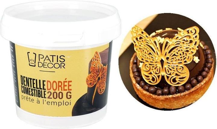 Image du produit Städter Décor dentelle en pâte or (100 g)