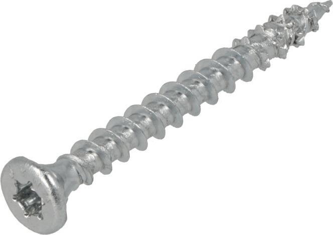 Produktbild Dynaplus Senkkopfschraube TX-Drive Ø 4 mm Länge 20 mm Stahl verzinkt Vollgewinde (200 Schrauben pro Stück)
