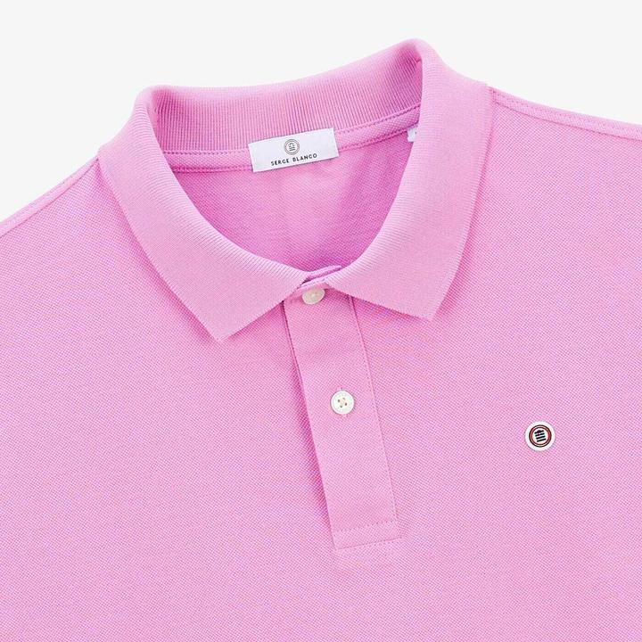 Produktbild Serge Blanco polo-hirt au getepptem meh erge blanco (S)