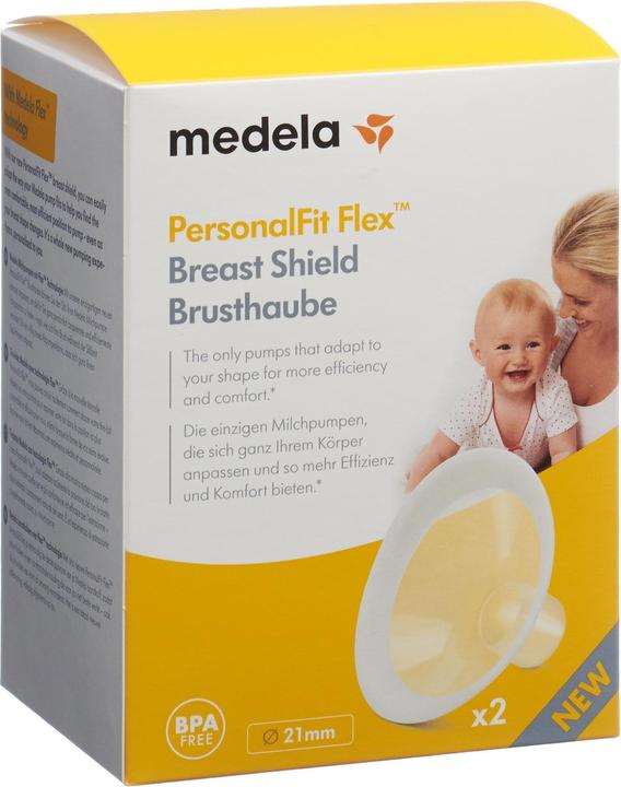 Actual product image Medela PersonalFit Flex, 2 chest tubes size S (21mm)
