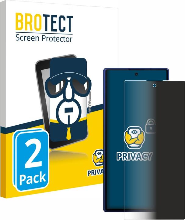 Produktbild BROTECT Sichtschutzfolie Anti-Spy Privacy Folie Blaulicht-Schutz (2 Stück, Samsung Galaxy Z Fold7)