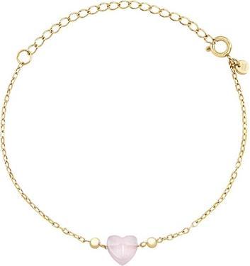 Image du produit Breil Charmant bracelet coeur en jade plaqué or Candy Tj3602