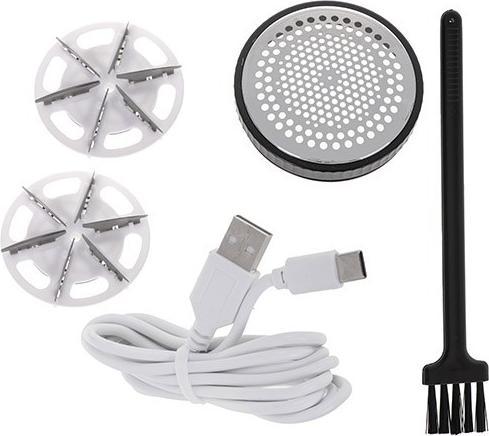 Actual product image Adler | Lint remover LCD | AD 9618 | White/Black | Rechargeable battery