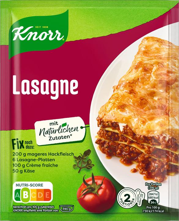 Image du produit Knorr Fix Lasagne (52 g)