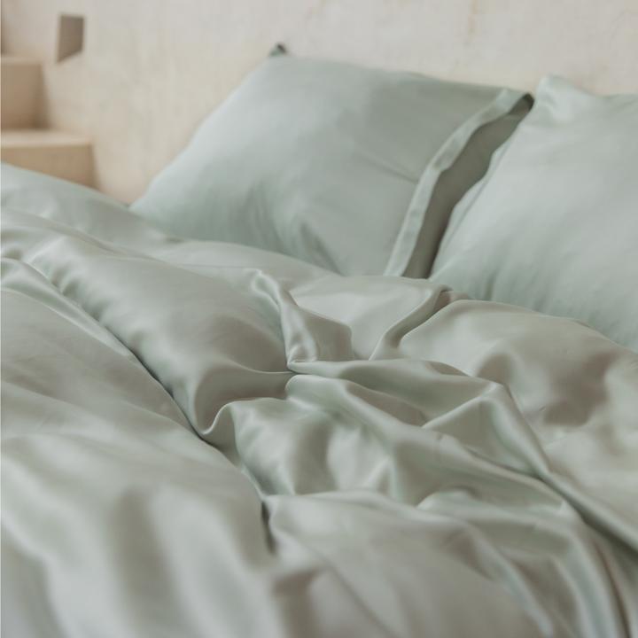 Produktbild Coco & Cici Tencel Bettbezug + Kissenbezug (Bettwäsche Set, 240 x 220 cm, 60 x 70 cm)