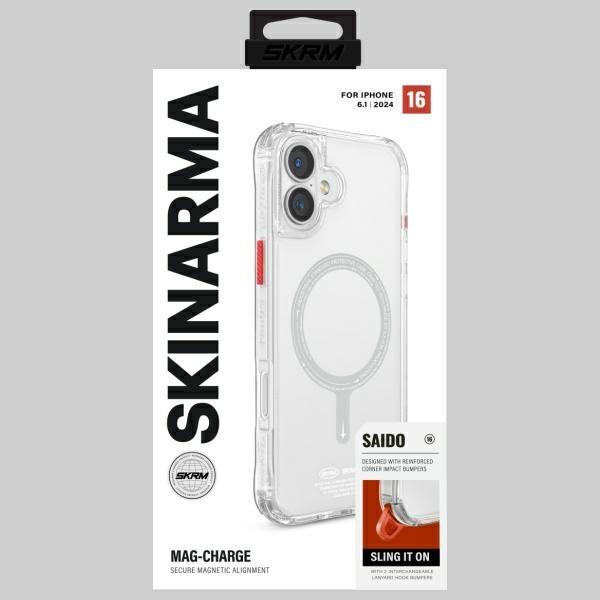 Image du produit Skinarma case Saido iPhone 16 6.1" Magnetic Charging clear (Apple iPhone 16)