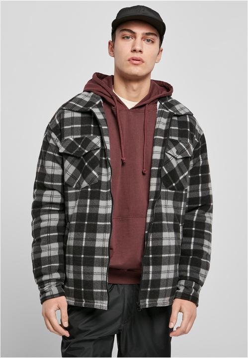 Immagine prodotto Urban Classics Plaid Teddy - Giacca a camicia foderata (S)