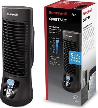Actual product image Honeywell QuietSet Slim Mini tower fan (46 dB)