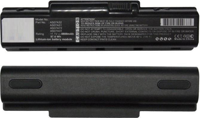 Image du produit CoreParts Batterie d'ordinateur portable pour Acer (1 cellules, 8800 mAh)