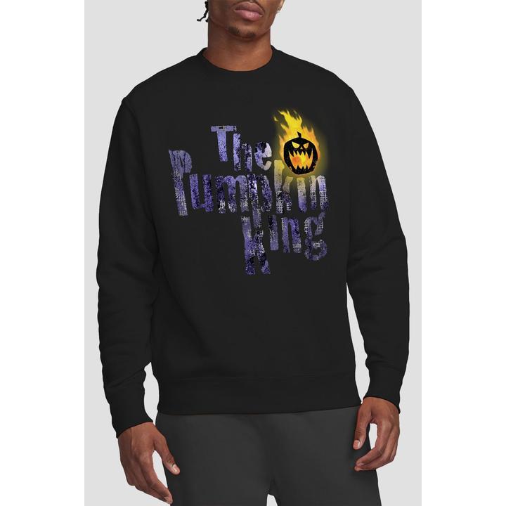 Immagine prodotto The Nightmare Before Christmas Felpa Re della Zucca Testo Adulto Unisex (S)