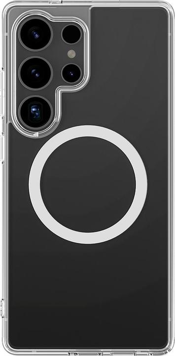 Amazingthing Minimal Mag Case mit Magnetring für Samsung Galaxy S25 Ultra - Transparent (Samsung Galaxy S25 Ultra)