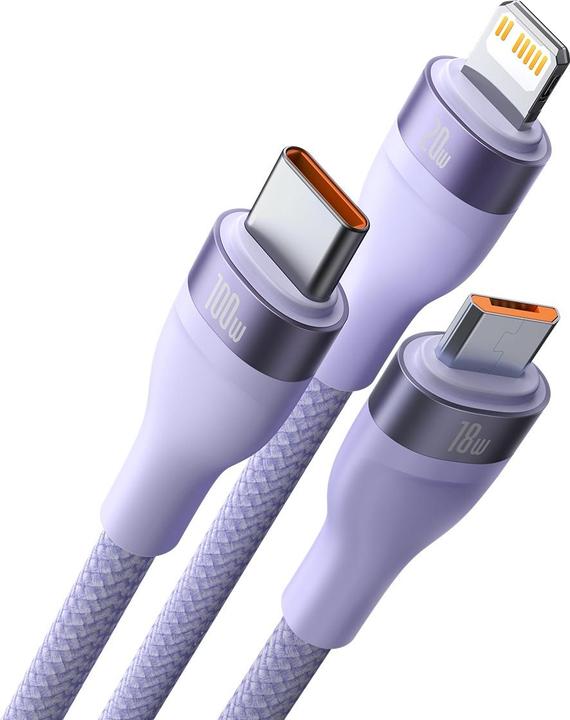 Produktbild Baseus Flash Series II“ C type USB (1.20 m, USB 3.2 Gen 1, 100 W)