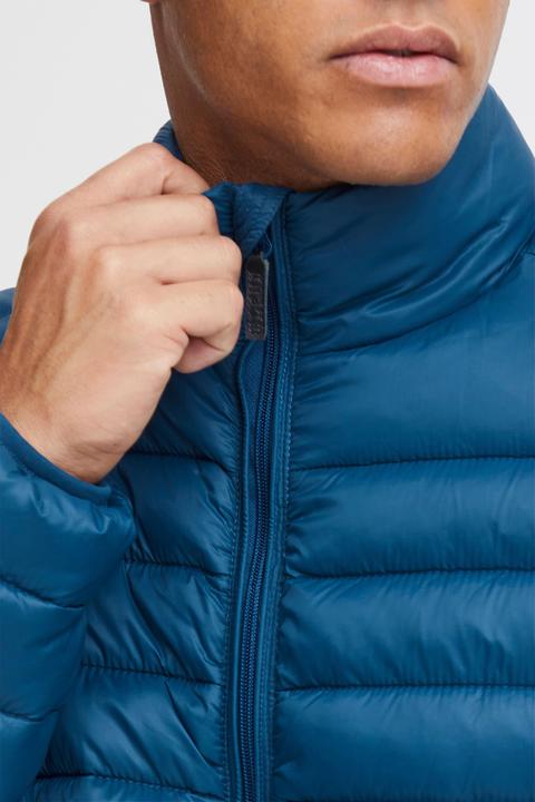Actual product image Blend Nils Men's Quilted Jacket Puffer Jacket Padded Jacket With High Neck (M)