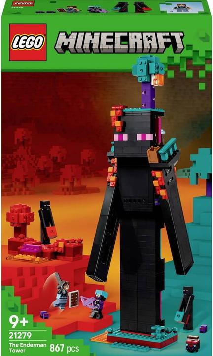 Actual product image LEGO 21279 ® MINECRAFT Der Enderman-Turm (21279, LEGO Minecraft)