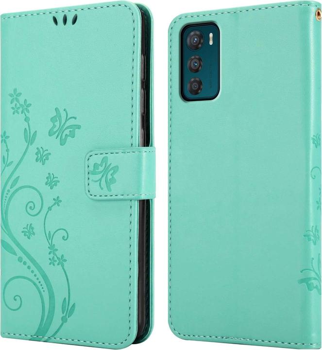 Actual product image Cadorabo Case for Motorola MOTO G42 Flower Book (Motorola Moto G42)