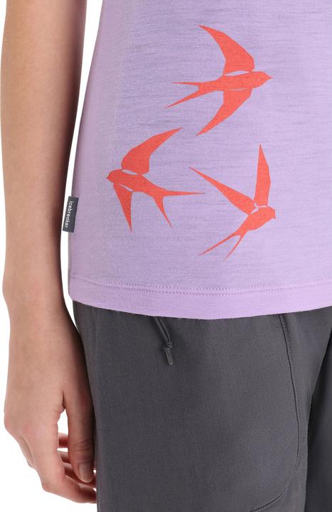 Produktbild Icebreaker Women's Tech Lite II S/S Scoop Swarming Shapes (XS)
