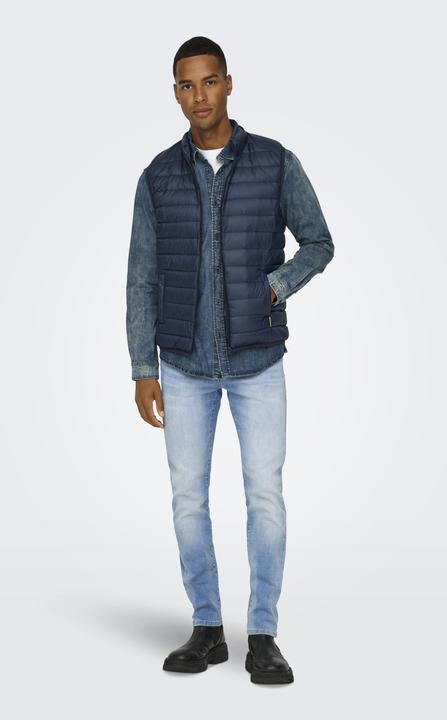 Produktbild Only & Sons Onsgavin Light Down Zipper Vest Otw (XXL)