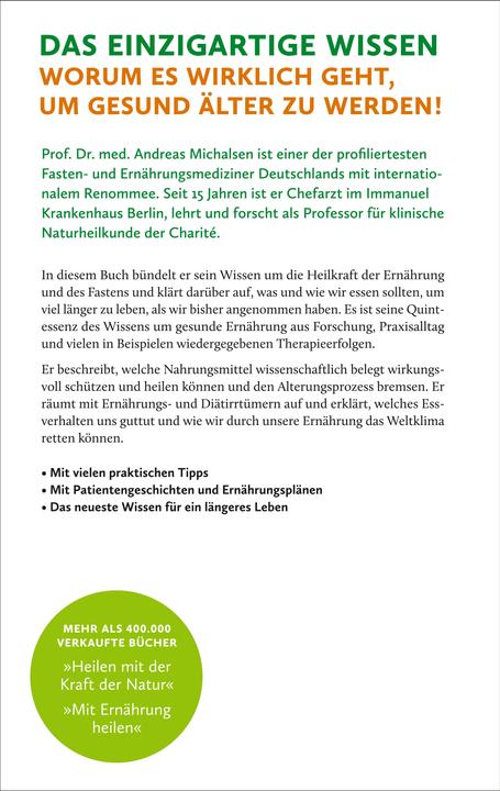 Produktbild Ernährung. Meine Quintessenz (Deutsch, Andreas Michalsen, Udo Ludwig, Regina Carstensen, Friedrich-Karl Sandmann, 2024)