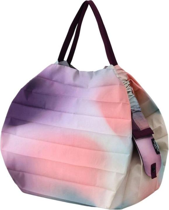 Produktbild Shupatto Compact Bag "Mountain View" Pearly Sky, - M - Faltbare Tasche One-Pull (patentiert)