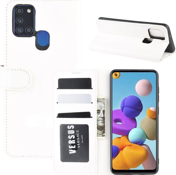 Immagine prodotto MU Classic Crazy Horse Leather Bookcover Series (Samsung Galaxy A21s)