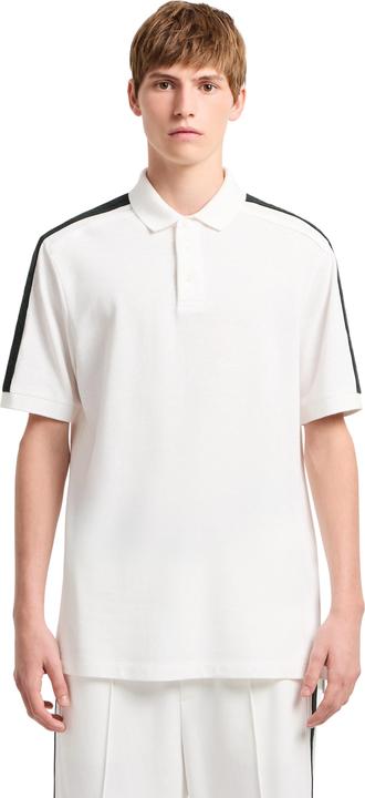 Actual product image Armani Exchange Polo with shoulder stripes (L)