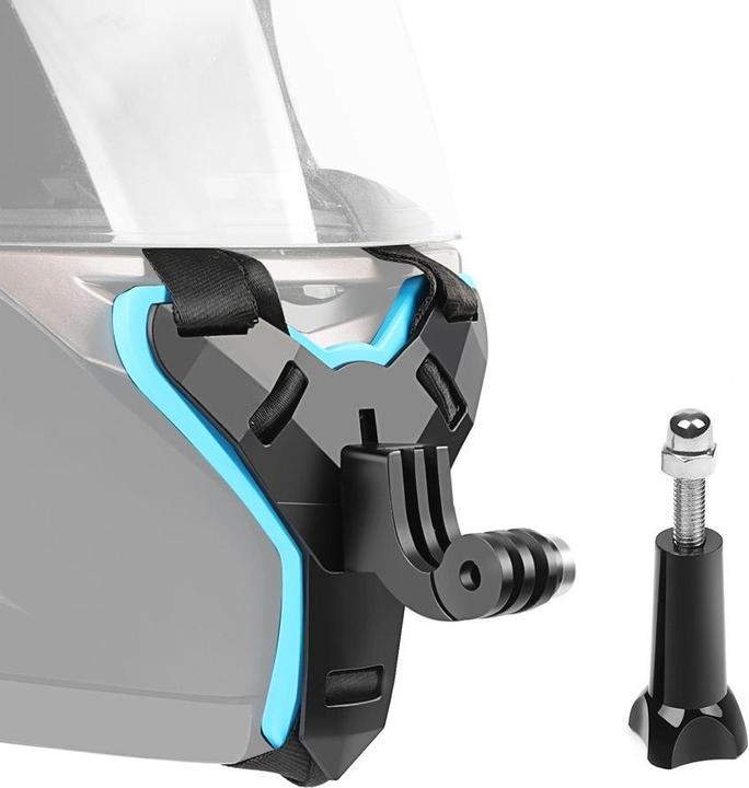 Actual product image Shoot GoPro motorbike helmet mount with quick-release fastener (Hero 9 Black, Hero 5 Black, Hero 6 Black, Hero 7 Black, Hero 11 Black, Hero 13 Black, Hero 10 Black, Hero 12 Black, Hero 8, Hero 4, Hero 3, Hero 2, Hero)