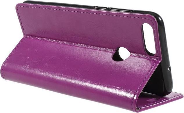 Actual product image MU Classic Crazy Horse Leather Cover (Huawei P Smart+)