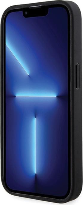 Actual product image Mercedes MEHMP14L23RCMK iPhone 14 Pro 6.1" czarny/black hardcase Smooth Leather MagSafe (Apple iPhone 14 Pro)