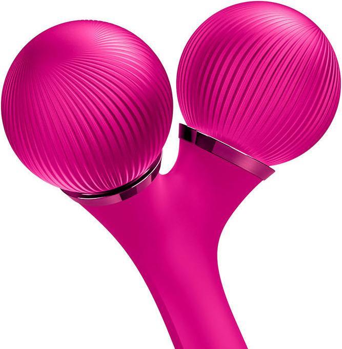 Actual product image Konjac Sponge Roller soniczy do twarzy i ciała 4w1 Geske z Aplikacją (magenta)