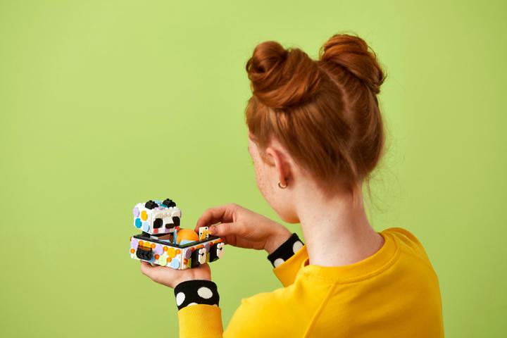 Actual product image LEGO Panda storage tray (41959, LEGO Dots)