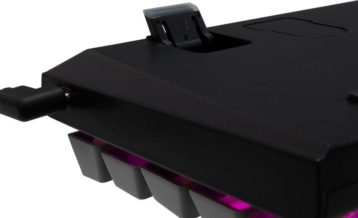 Actual product image White Shark Computer keyboard GK-002111V2 Wakizashi Black-Grey US Red Switches (US, Cable)