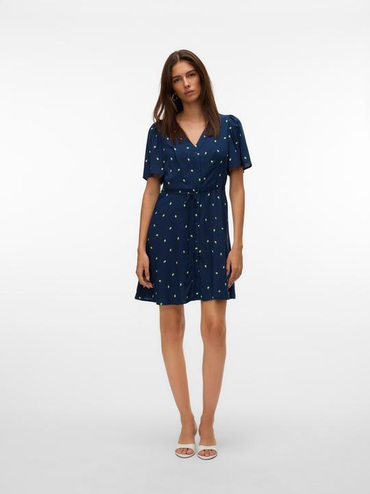 Actual product image Vero Moda Vmalba Ss Short Dress Wvn Ga Noos (XL)