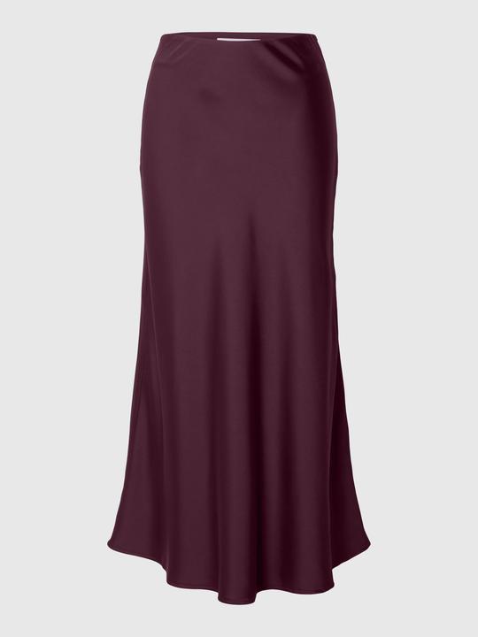 Actual product image Selected Femme Slflena Hw Midi Skirt Noos (40)