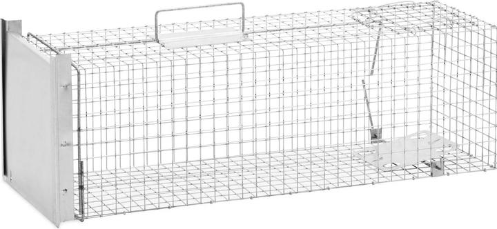 Produktbild Wiesenfield Lebendfalle Kastenfalle Mäusefalle Rattenfalle Marderfalle 82 x 29.5 x 29 cm