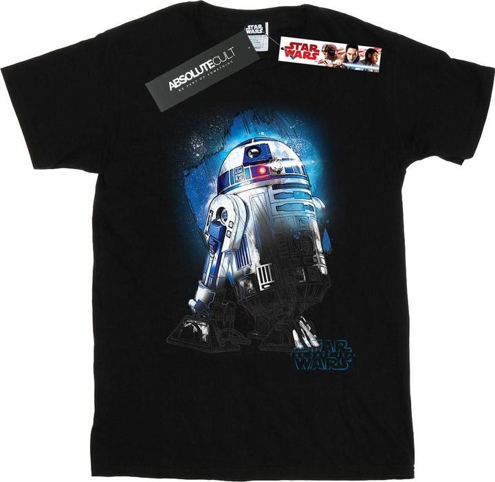 Star Wars The Last Jedi R2D2 Brushed TShirt (XL)