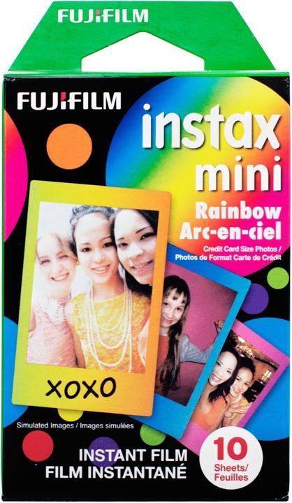 Fujifilm Instax Color Mini Rainbow (Instassare Mini)