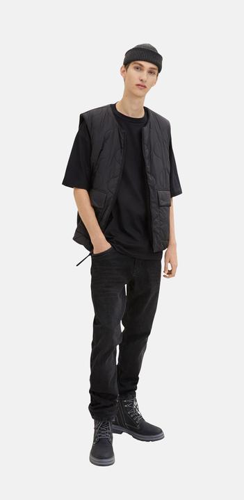 Immagine prodotto Tom Tailor Shirt Oversized-T-Shirt mit Rundhalsausschnitt aus Baumwolljersey (M)