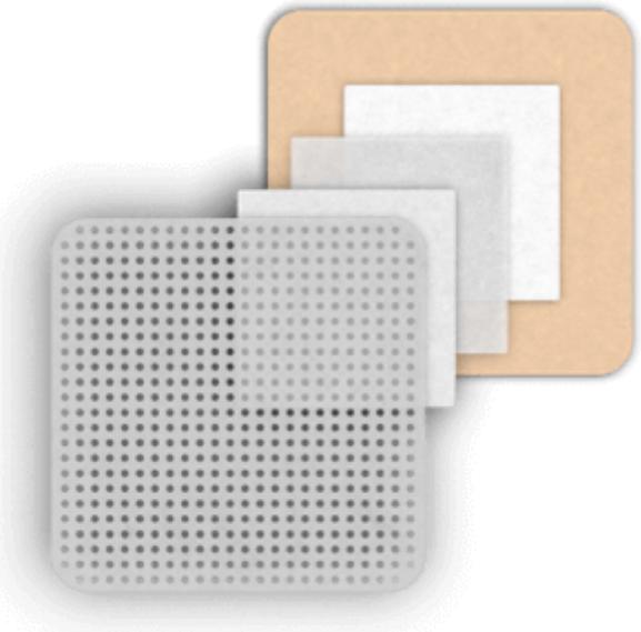 Actual product image Aquacel Ag AQUACEL Foam Pro 8x8cm 10 pcs.