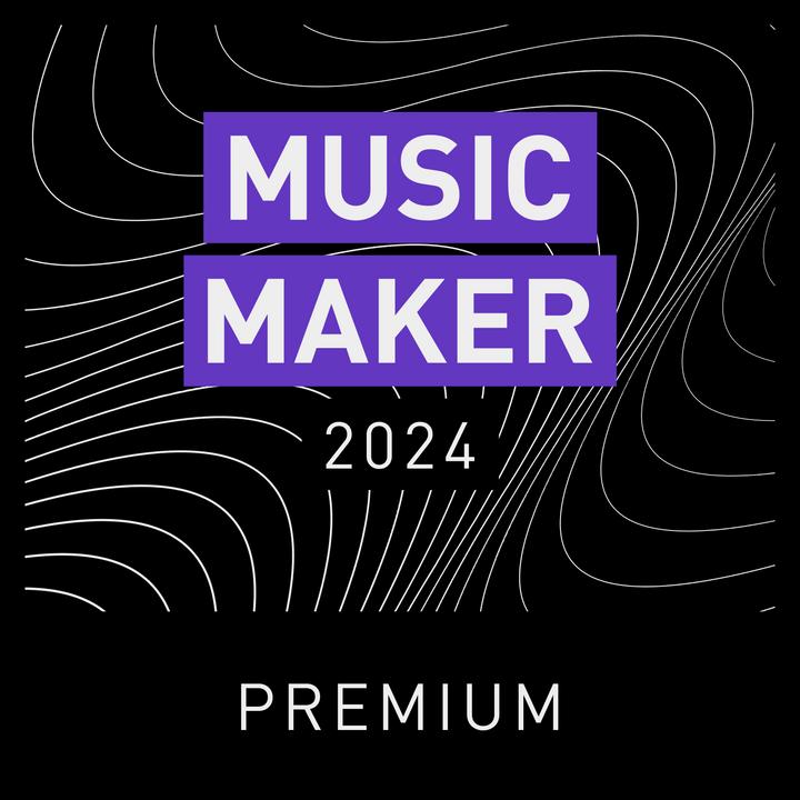 Actual product image Magix Music Maker 2024 Premium Download Code (1 User, 1 Devices/Users, unlimited)