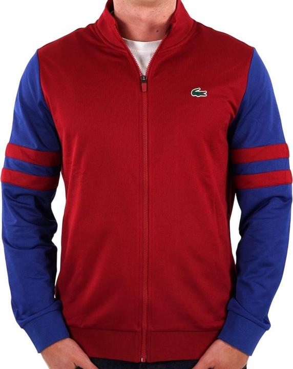 Actual product image Lacoste Mens Zip Interlock Stretch Track Jacket (XS)