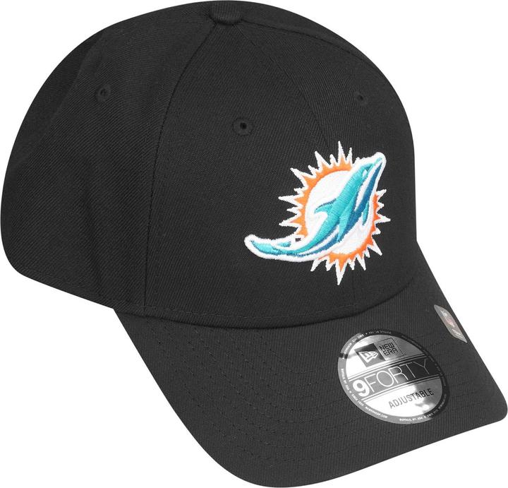 Produktbild New Era 9Forty Snapback Cap - NFL Miami Dolphins Schwarz (One Size)