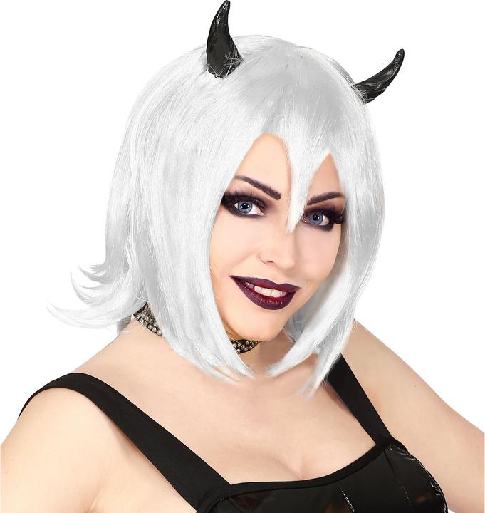 Produktbild Magni Widmann 04457 - Perücke Teufel, Cosplay, Gothic, Motto-Party, Karneval, Halloween