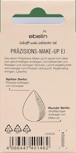 Actual product image dm ebelin Make-up egg for blending & application
