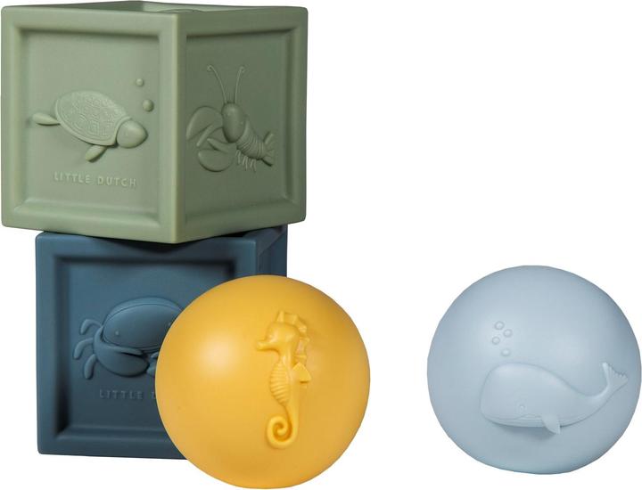 Produktbild Rubo Toys Little Dutch Ocean-Blöcke / Bälleset