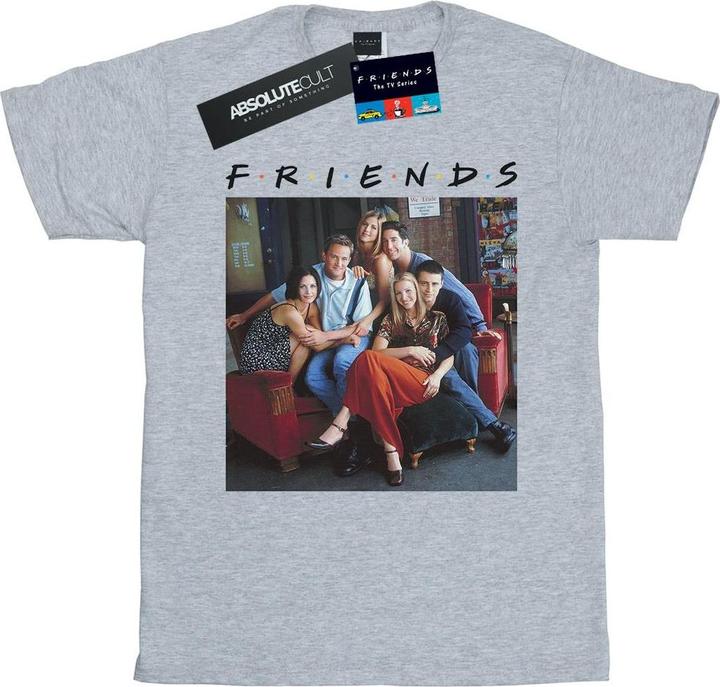 Friends Group Photo Couch TShirt Mädchen