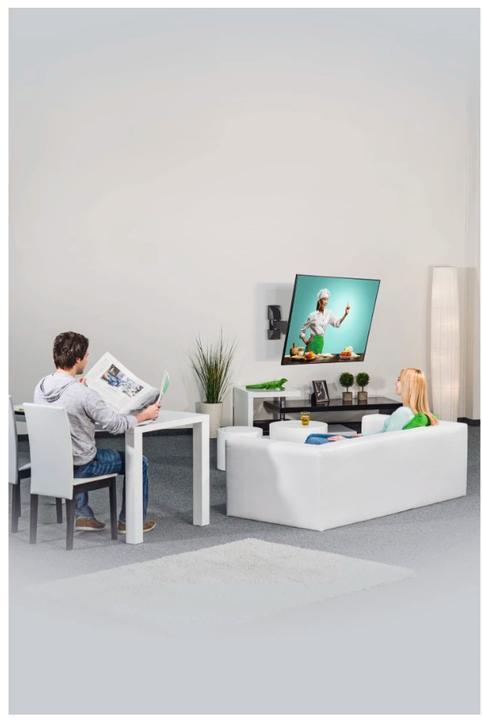 Produktbild Hama TV-Wandhalterung, schwenkbar, neigbar, 165 cm (65") bis 20 kg (Wand, 65", 20 kg)
