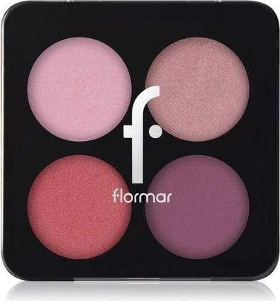 Actual product image Flormar Color Eyeshadow Palette Rising Star 6 g