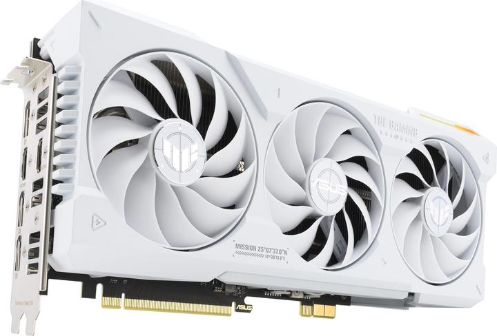 Actual product image ASUS TUF-RTX4070TIS-O16G-BTF-WHITE only BTF compatible (16 GB)
