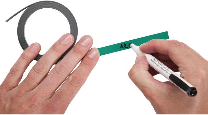 Produktbild Maul Magnetstreifen, beschriftbar, 2 Stück, L 1000 x B 10 mm (2 x)